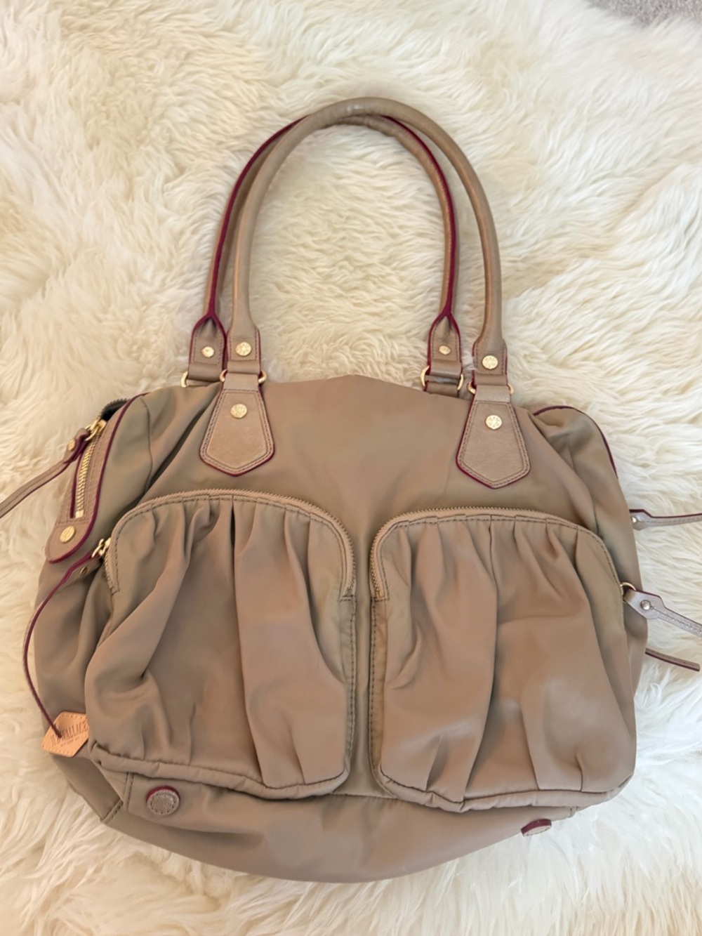 MZ Wallace baby Jane Bedford Women’s Shoulder Bag with Front Pockets